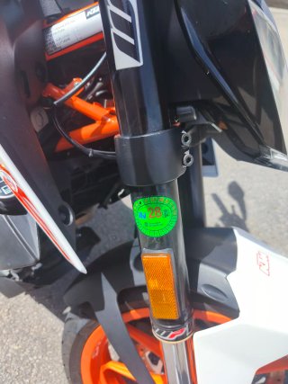 KTM Duke 390 2017 Naranja/Blanca