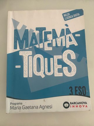 Matemàtiques 3 ESO