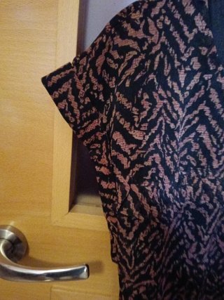 Vestido juvenil estampado