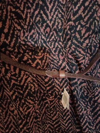 Vestido juvenil estampado