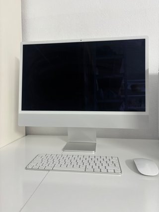 Apple iMac 24 M1 256GB SSD 8GB RAM Plata