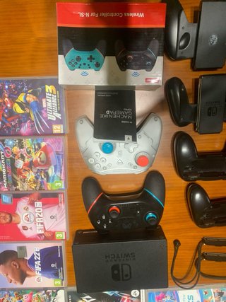 Nintendo Switch: Mandos y Juegos