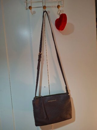 Minibolso Adolfo Domínguez Marrón