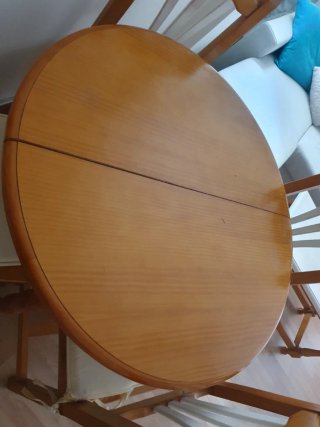 Vitrina y aparador de madera Santander