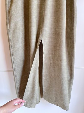 Vestido verde tirantes