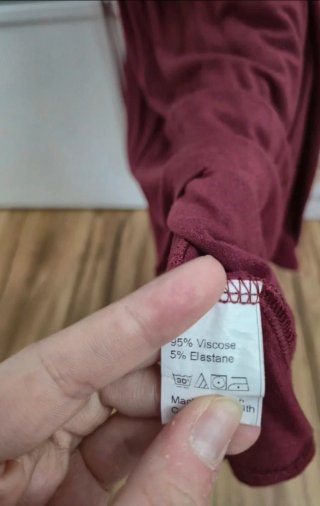Vestido rojo talla única
