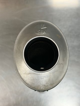 LeoVince SBK Escape Plata