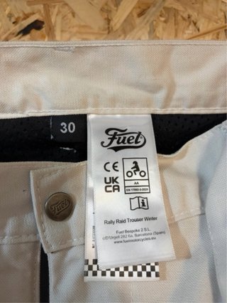 Fuel Motorcycles Rally Raid Pantaloni