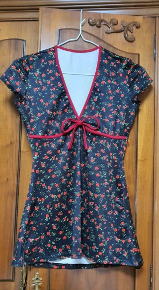 Vestido verano estilo retro pinup talla XS