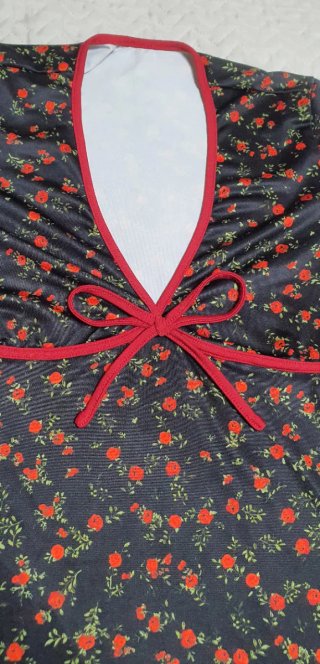 Vestido verano estilo retro pinup talla XS