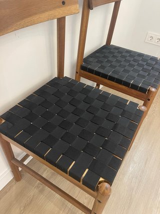 Juego de 2 Sillas de Comedor IKEA Madera
