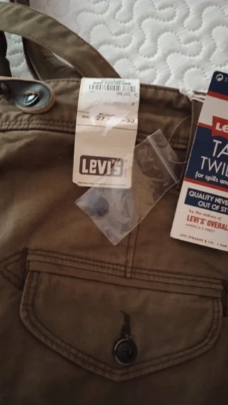 Pantalón Levi's Over AllTab Twills Beige/Marrón
