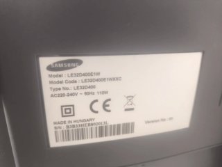 Televisor Samsung Negro