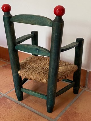 Traditional Spanish Child’s Chair (Silla de Enea)