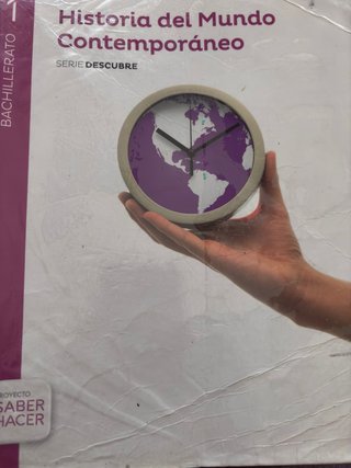 Historia del mundo contemporáneo, 1 bachillerato