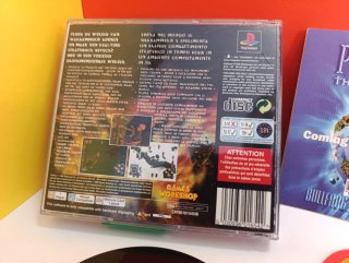 Warhammer Dark Omen PS1 PSX PAL ESP