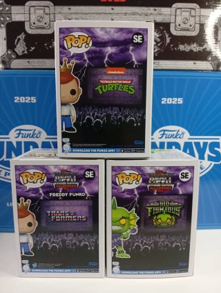 Lote 3 Funko Pop! Heavy Metal Halloween