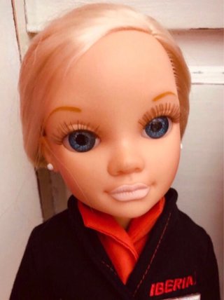 Nancy Azafata Iberia Muñeca
