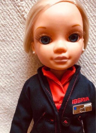 Nancy Azafata Iberia Muñeca