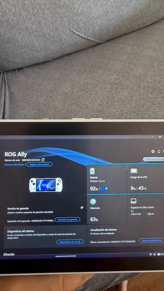 Asus ROG Ally Z1 Extreme Nueva
