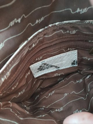 Bolso MNG Piel Serpiente