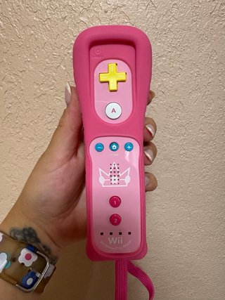 Mando Wii Edición Princesa Peach