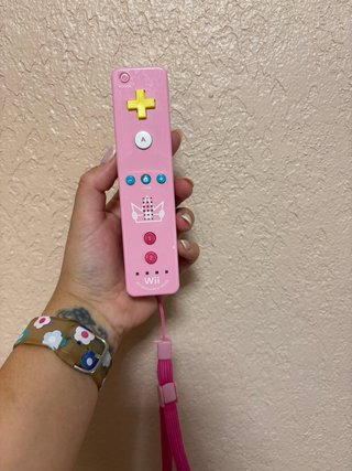Mando Wii Edición Princesa Peach