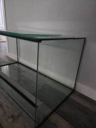 Terrario de cristal