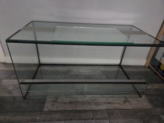 Terrario de cristal