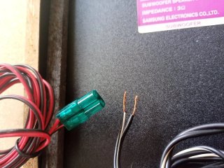 Altavoz y Subwoofer Samsung, 4Ω y 3Ω