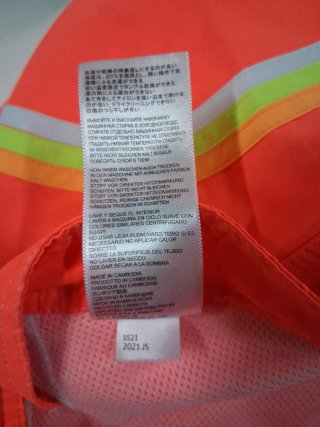 Costume da bagno Sundek arancione arcobaleno