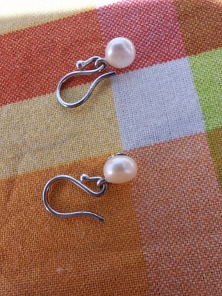 Pendientes Tous Perla Plata