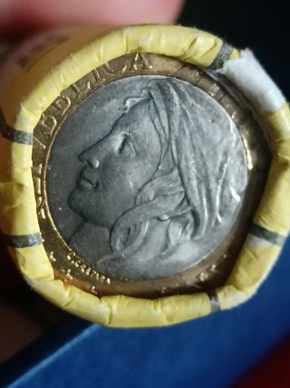 Rotolino 1000 Lire 1997 Errore di conio