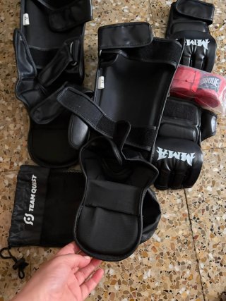 Protecciones MMA Manos y Piernas