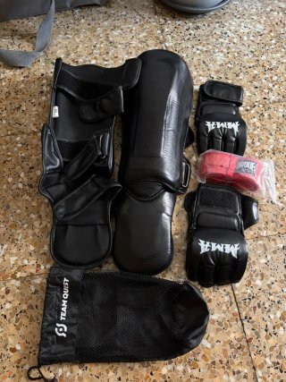 Protecciones MMA Manos y Piernas