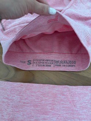 Conjunto deportivo Prozis rosa y blanco