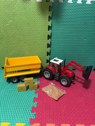 Tractor y remolque Playmobil 70131