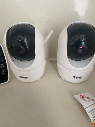 Doble Cámara Vigilancia Bebé GHB
