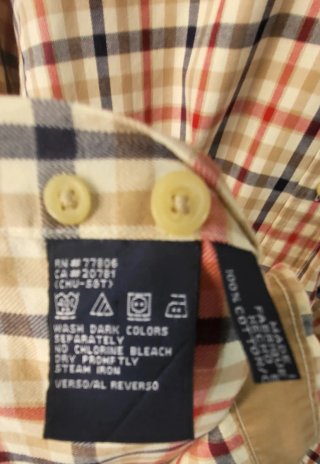 Camisa Tommy Hilfiger cuadros