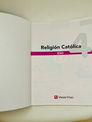 Religión católica, 4 ESO.