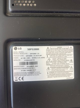 TV LG 50 pulgadas
