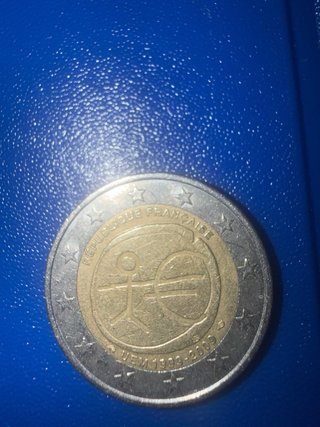 Moneda 2€ Francia Error Grabado 1999-2009