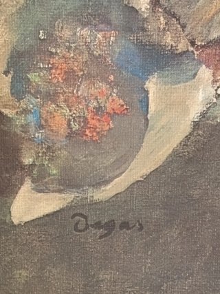 Lámina Bailarina Edgar Degas