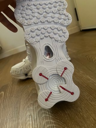 Nike Shox TL 41 Bianche Argento Nuove