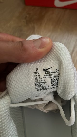 Nike Shox TL 41 Bianche Argento Nuove