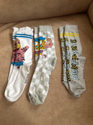 Pack 3 pares calcetines Bob Esponja