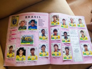 Álbum Mundial Italia 90 Panini + Cromos