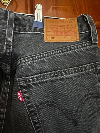 Pantalón vaquero Levi's negro/gris