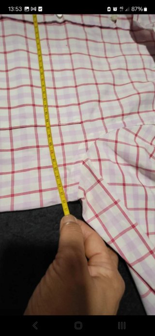 Camisa Massimo Dutti cuadros rosa