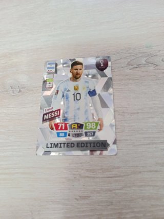 Cromo Messi Mundial Qatar 2022 Adrenalyn XL